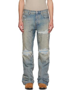 Amiri Straight Flare Mx1 Jeans - Blue