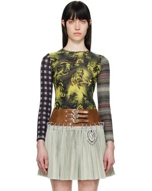 Chopova Lowena バラストメッシュトップ 25SS 長袖Tシャツ M Chopova Lowena バラストメッシュトップ 25SS 長袖Tシャツ L
