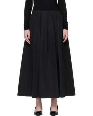 Weekend by Maxmara Curvato Maxi Skirt - Black