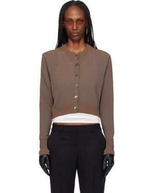Our Legacy Micro Cardigan - Black