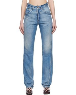 Maison Margiela Straight-Leg Jeans - Blue