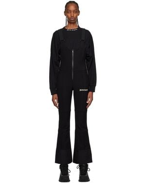 Palm Angels Black Track Jumpsuit