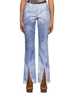 ELLISS Handy Jean Print Jeans - Blue