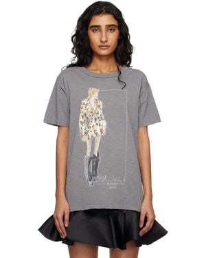 Marc Jacobs 'Look 22' Oversized T-Shirt - Black