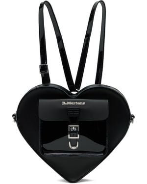 Dr. Martens Leather Heart Shaped Bag - Black