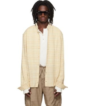 424 Flannel Shirt - Natural