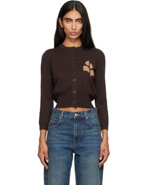 Isabel Marant Pull Newton Brun - Noir