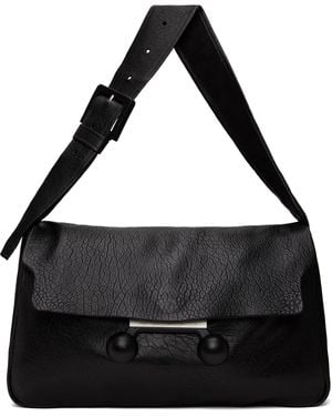 Marni Nappa Extra Large Trunkaroo Soft Bag - Black