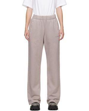 we11done Subtle Distressed Sweatpants - Multicolour