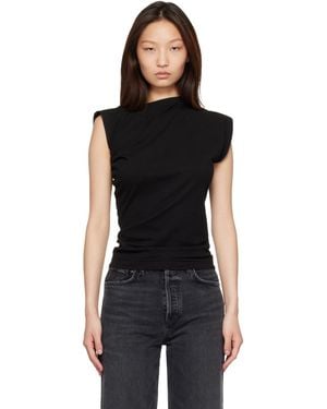 Agolde Beth T-Shirt - Black