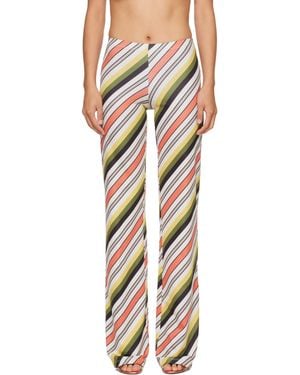 Jean Paul Gaultier 'the Retro Stripe' Trousers - Multicolour