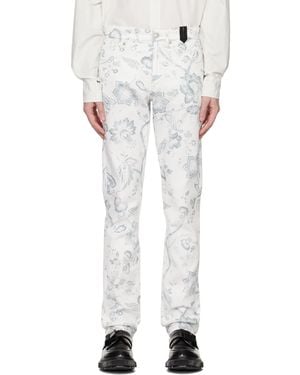 Erdem White Oliver Jeans