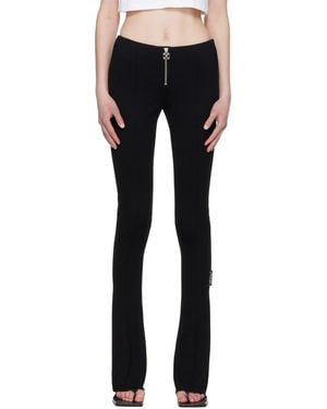 Off-White c/o Virgil Abloh Heavy Jersey Slim Trousers - Black