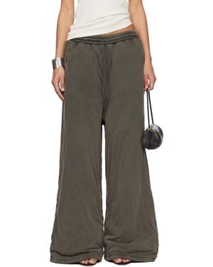 Lu'u Dan Wadded Bontans Joggers - Black