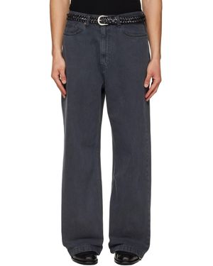 Tonywack Wide-Leg Jeans - Blue