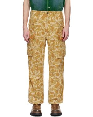 Cout de la Liberte Cooper Camouflage Cargo Pants - Yellow