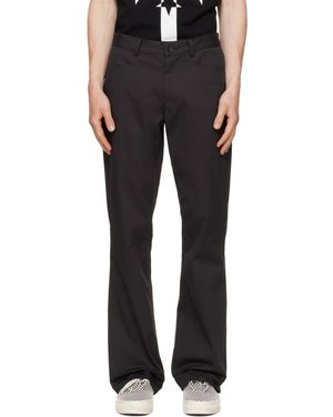 JKEEFER Corey Bootcut Trousers - Black