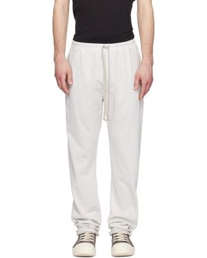 Rick Owens Off- Temple Berlin Drawstring Joggers - Black