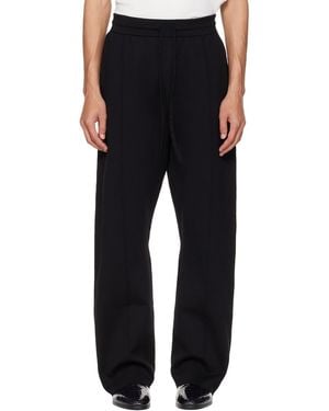 Fear Of God Double Knit Flared Jogging Pants - Black