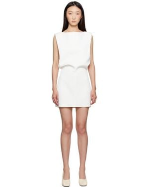 KHAITE Toma Minidress - Black