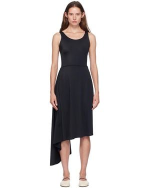 Marie Adam-Leenaerdt 'Bathingsuit' Pareo Midi Dress - Black