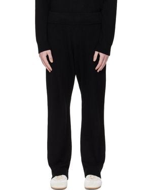 Entire studios Knit Lounge Trousers - Black