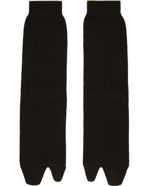 Maison Margiela Bootleg Tabi Socks - Black
