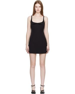 Sandy Liang Naomi Minidress - Black
