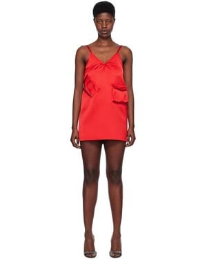 we11done Pocket Minidress - Red