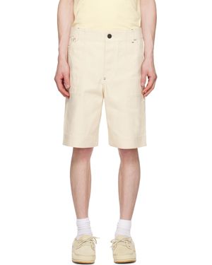 Jacquemus ベージュ La Croisière 'The De-Nîmes' デニムショートパンツ - ナチュラル