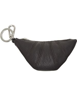 Lemaire Mini Croissant Keychain - Black