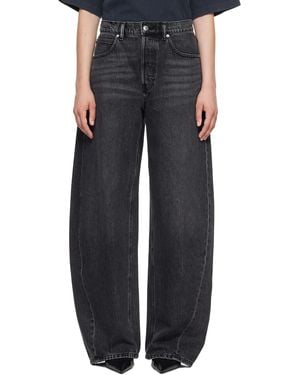 Alexander Wang Crystal Blow Up Jeans - Black