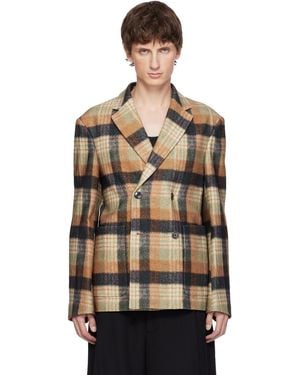 Dries Van Noten Boxy Wool Blazer - Black