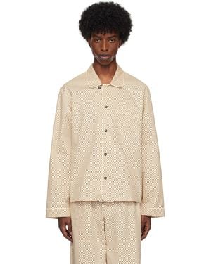 Galilee-By-Sea Miles Pajama Shirt - Natural
