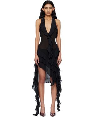 fanci club ruffle dress