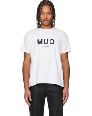 Edward Cuming 'Cum' T-Shirt - White