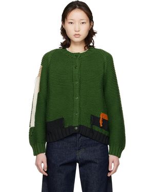 YMC Cardigan Atomic Vert
