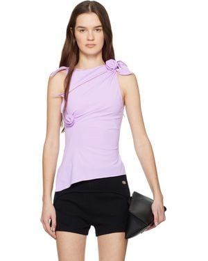 Coperni Flower Top - White