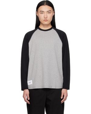 WTAPS Ian Long Sleeve T-Shirt - Black