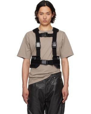 Rick Owens ブラック Hollywood Harness ベスト