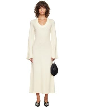 Loulou de Saison Off- Ari Knit Maxi Dress - Black