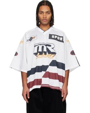Martine Rose Oversized Hockey T-Shirt - Multicolor