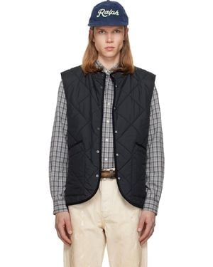 Polo Ralph Lauren 'The Hurston' Quilted Utility Vest - Black