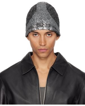 HELIOT EMIL Scintilla Reversible Beanie - Black