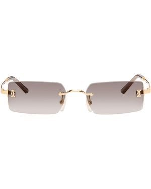 Cartier 'C De Sunglasses - Gray