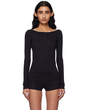 Cou Cou 'The Bateau' T-Shirt - Black