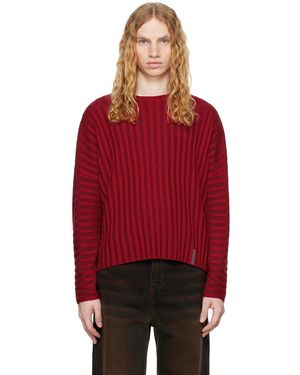 Eckhaus Latta Keyboard Jumper - Red