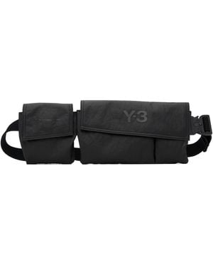 Y-3 Multi Pocket Sling Bags in Gray for Men | Lyst