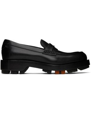 ZEGNA Black Udine Loafers