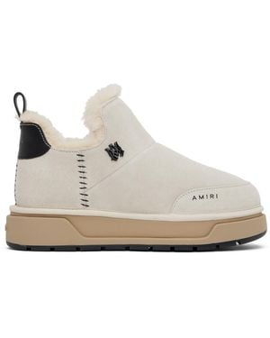 Amiri Off-white Malibu Boots - Black